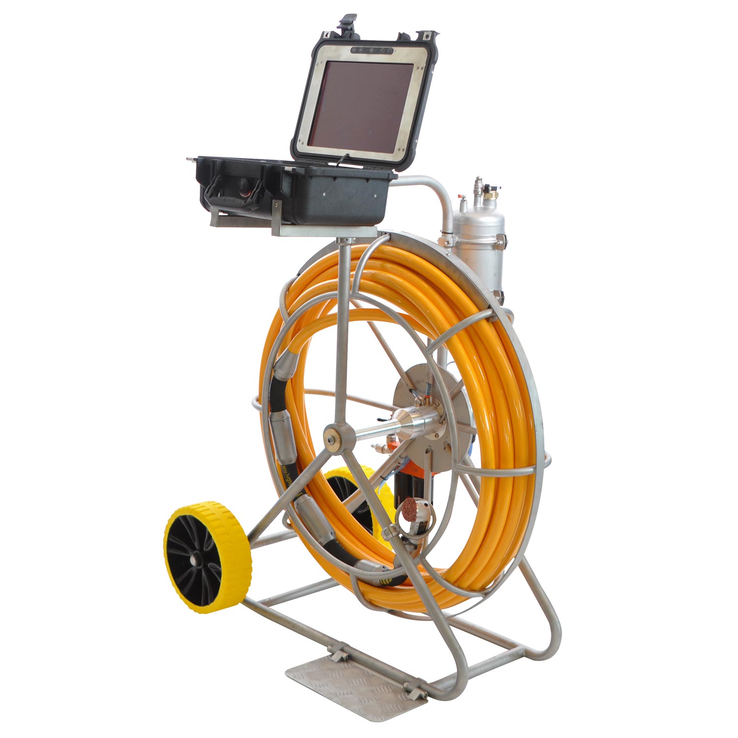 small diameter robotic sewer cutter for lateral reinstatements