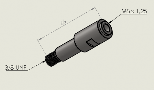 Adapter for IMS Cutters To Use Dancutter Cutting Heads